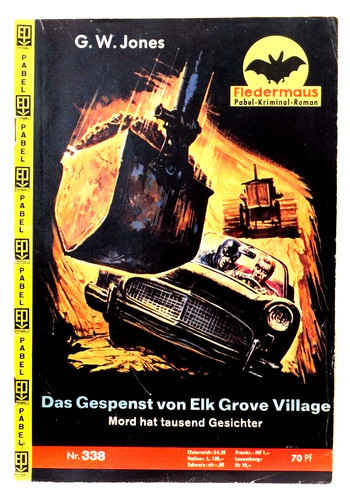 Romanheft fledermaus 338 - nr.,