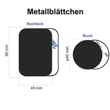 Metallplättchen für Magnet