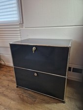 USM Haller Regal 2 Auszügen anthrazit  Sideboard