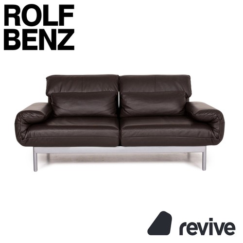 Rolf benz plura leder sofa - rolf,