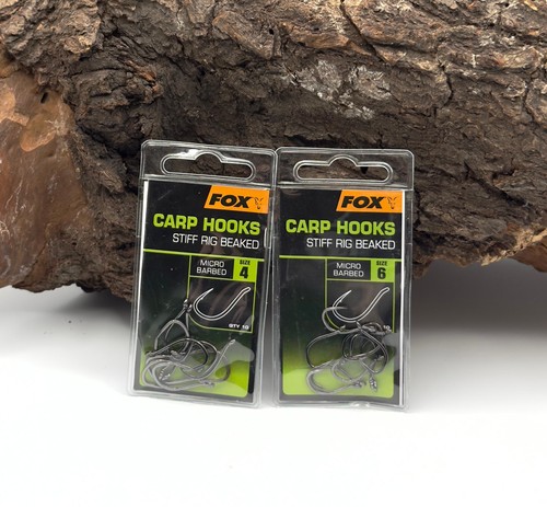 Fox carp hooks - carp, stiff