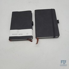 Mini Notizbuch, 2 Stück Notizheft A6, 9,5 cm x 14,5 Notitzbuch Klein, Mitstiftha