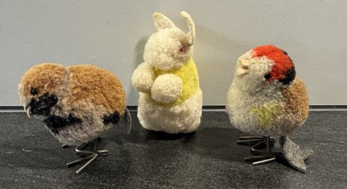 Antike steiff wollminiaturen - antike,