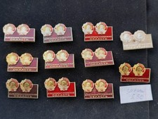 Set 9 seltene Anstecker Pin