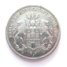 3 Mark Deutsches Reich Freie
