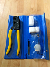 Große neuwertige Crimpzange AMP 654174-1 Zange Abisolierzange