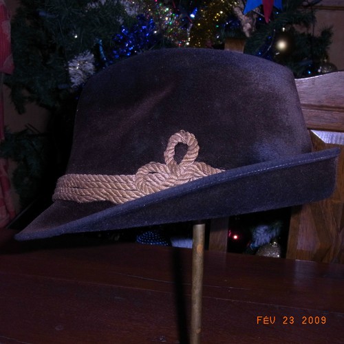 Vintage haarfilz habig - vintage,