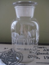 1 Glas-Flasche Aufbewahrung