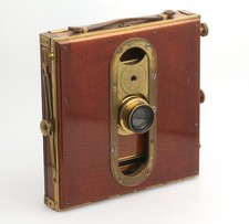 Holzkamera Reisekamera Format 13x18 cm extrem kompakt