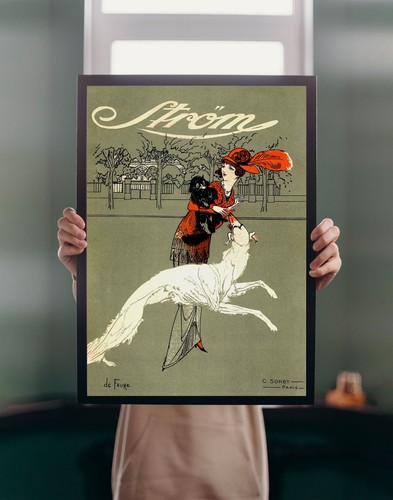 Ström 1910er poster - ström, druck