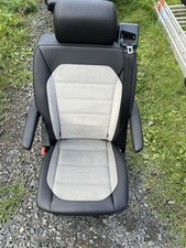 VW T5 T6 T6.1 Multivan Highline Drehsitz Sitz Isofix Moonrock Leder Alcantara