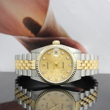Rolex Datejust Medium Stahl / Gold Ref: 68273 mit Rolex Box von 1993