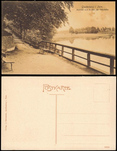 Postcard greifenberg gryfice - greifenberg,