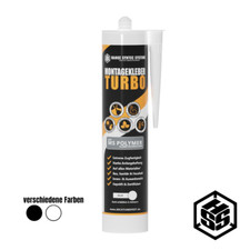 Montagekleber TURBO Baukleber MS Polymer Universalkleber Allzweckkleber 600kg/m²