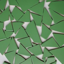 1 kg frostsicherer Fliesenbruch verschiedene Farben rot, blau, schwarz Mosaik