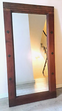 schöner grosser rustikaler Sheesham Massivholz Spiegel  JYSK Cuba 60x116 cm