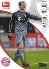 Manuel Neuer Tormann Bayern 2014/15 Trikotnummer 1 Topps Fußball Sammelkarte 152