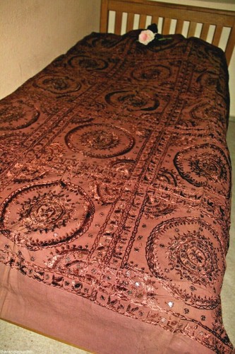 Tagesdecke bettdecke braun - bettdecke,