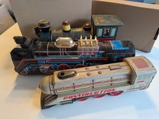 3 x Blecheisenbahn, Japan