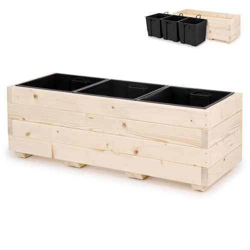 Blumentopf holz pflanzkübel - blumentopf,