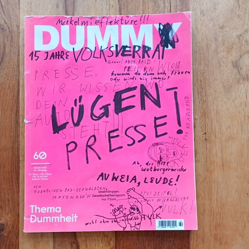 Dummy magazin dummheit - dummy,