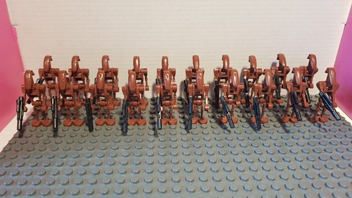 100 geonosis droiden battle - 100,