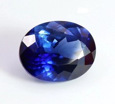 AAA Blauer Saphir 30 Ct Oval