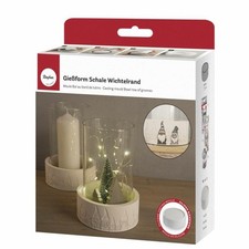 Rayher Gießform Schale Wichtelrand, gebraucht, im Originalkarton verpackt