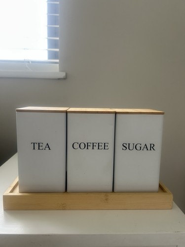 3er set tee kaffee - set, tee,