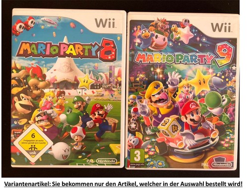 Nintendo mario party 9 - party, /