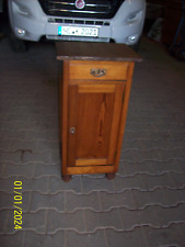 WUNDERSCHÖNER ANTIKER WEICHHOLZ NACHTSCHRANK / AUS DER JUGENDSTIL ZEIT