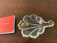 10 Kristall Baccarat Ahornblatt Taschenleerer (Stück Preis)