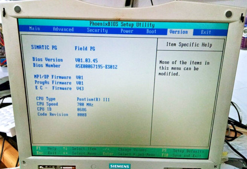 Siemens simatic field - field, pg