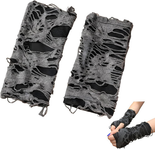 Paar fingerlose handschuhe - fingerlose,