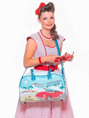 Sausebub tasche mit oldtimer - sausebub,