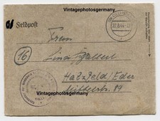 Z5107 Feldpost - Brief Polizei