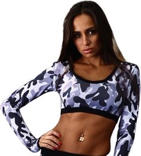 Como grey long sleeve top - grey,