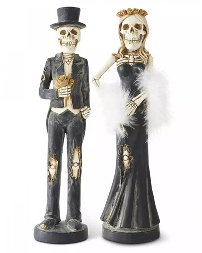 Gothic skelett pärchen - gothic,