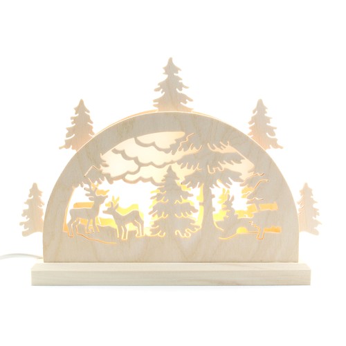 Led mini schwibbogen michael - led,