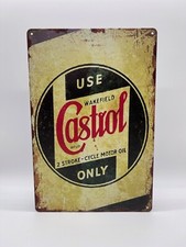 Blechschild castrol 20x30cm - castrol,