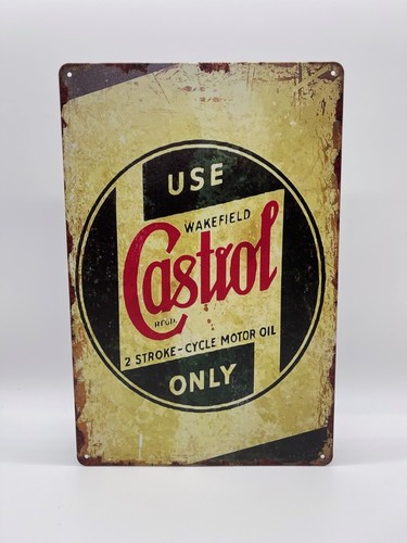 Blechschild castrol 20x30cm - castrol,