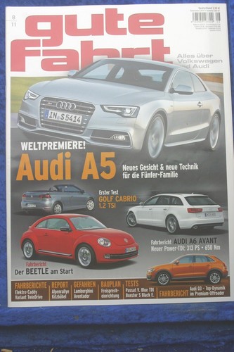 Gute fahrt audi a5 - 8/11, vw
