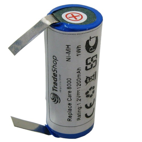 1200mah akku für braun - 1,2v,
