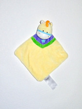 Ergee Kik ESEL Pferd gelb & grün mit Stern Kuscheltuch Schmusetuch Schnuffeltuch