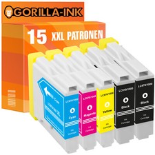 15x Patronen XXL für Brother MFC-235C MFC-260C DCP-135C DCP-150 LC-970