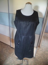 Cecil,Kleid,grau,GrößeXXL,vorne Lederoptik,neuwertig.