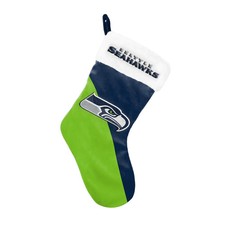 NFL Seattle Seahawks 2020 Santa Claus Stocking Strumpf Nikolaus Weihnachten
