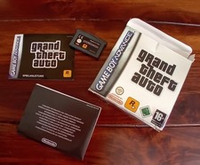 GTA Grand Theft Auto Gameboy Advance mit Verpackung und Spielanleitung