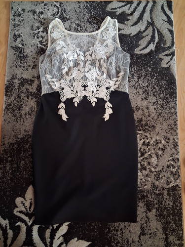 Festliches kleid schwarz mit - festliches,