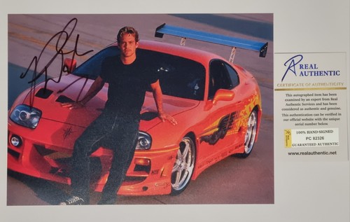 Paul walker original autogramm - original,